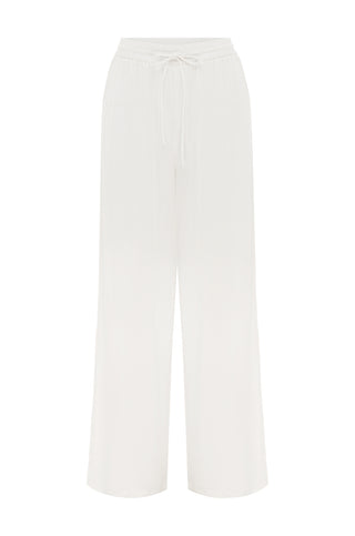 Marley - Mid-Waist Linen Pant